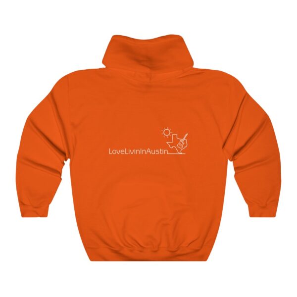 Unisex Heavy Blend Hooded Sweatshirt Love Livin In Austin - Image 9