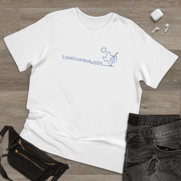 Unisex Deluxe T-shirt Love Livin In Austin - Image 9