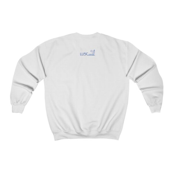 Unisex Heavy Blend Crewneck Sweatshirt Love Surfin Santa Monica - Image 4