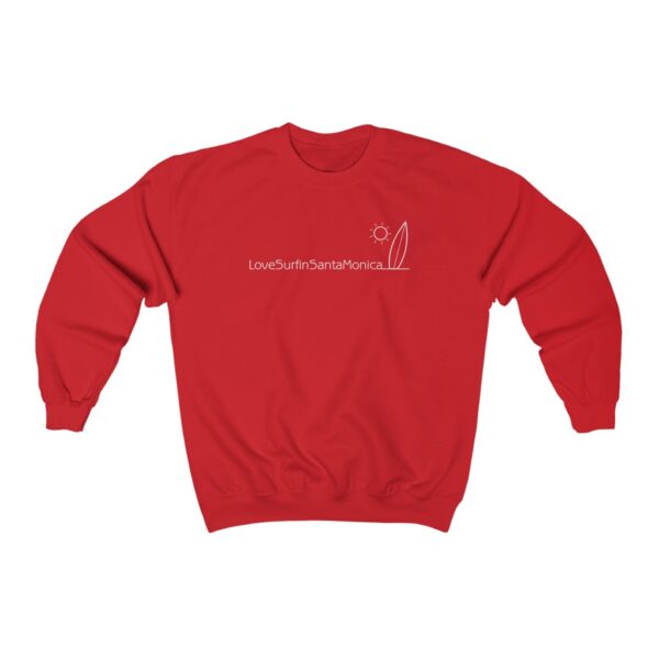 Unisex Heavy Blend Crewneck Sweatshirt Love Surfin Santa Monica - Image 19
