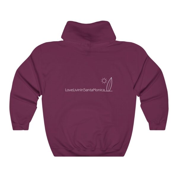 Unisex Heavy Blend Hooded Sweatshirt Love Livin In Santa Monica - Image 17