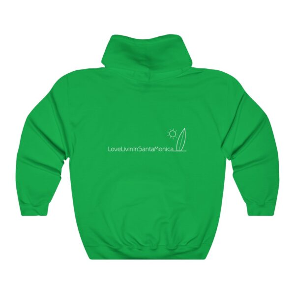 Unisex Heavy Blend Hooded Sweatshirt Love Livin In Santa Monica - Image 13