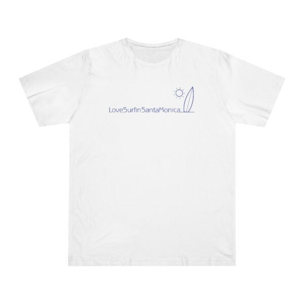 Unisex Deluxe T-shirt Love Surfin Santa Monica - Image 7