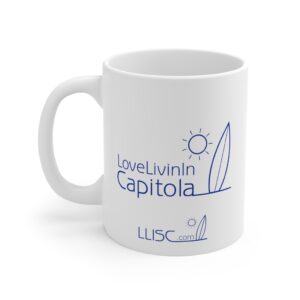 Mug 11oz Love Livin In Capitola