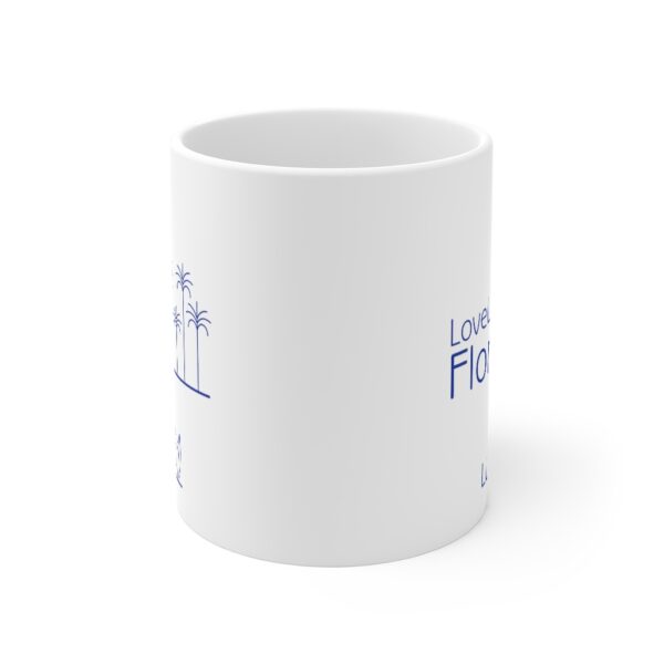 Mug 11oz Love Livin In Florida Palm Trees - Image 2