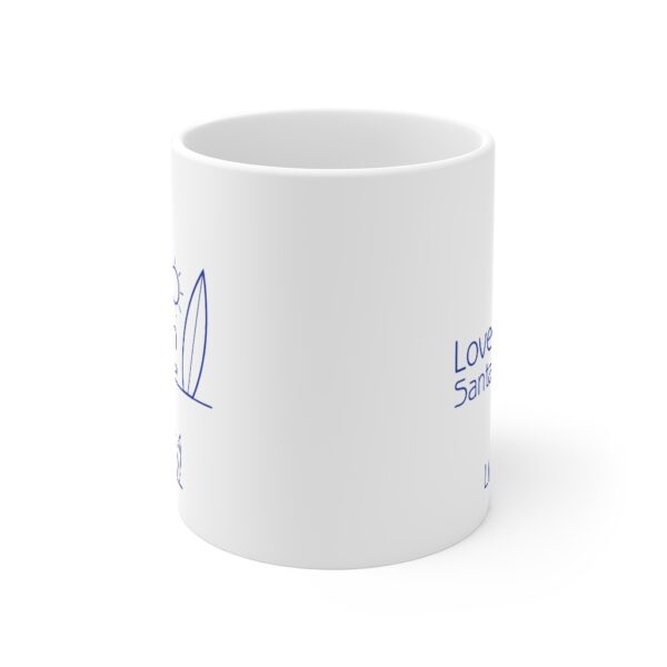 Mug 11oz Love Surfin Santa Monica - Image 2