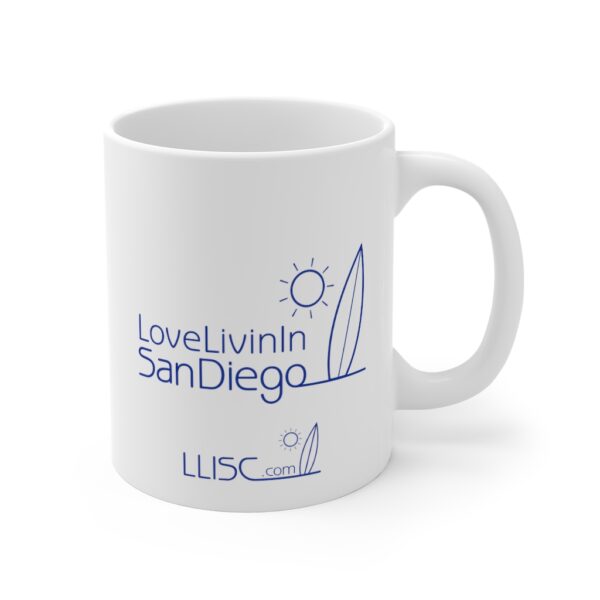 Mug 11oz Love Livin In San Diego - Image 3