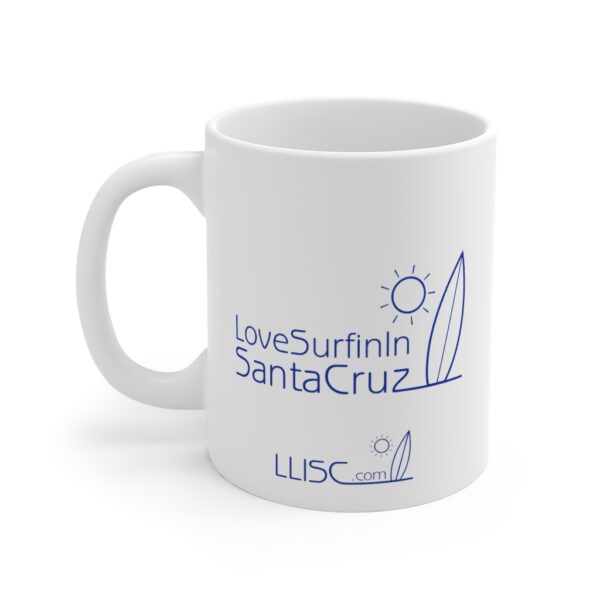 Mug 11oz Love Surfin In Santa Cruz