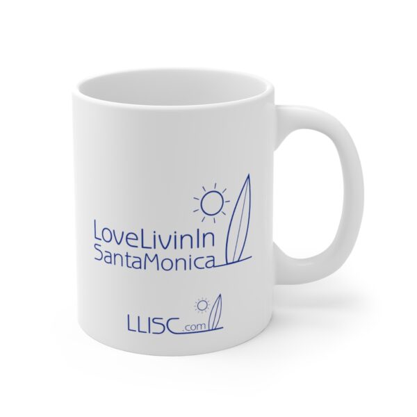 Mug 11oz Love Livin In Santa Monica - Image 3