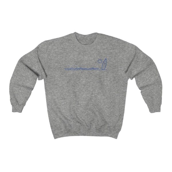 Unisex Heavy Blend Crewneck Sweatshirt Love Surfin Pleasure Point - Image 7