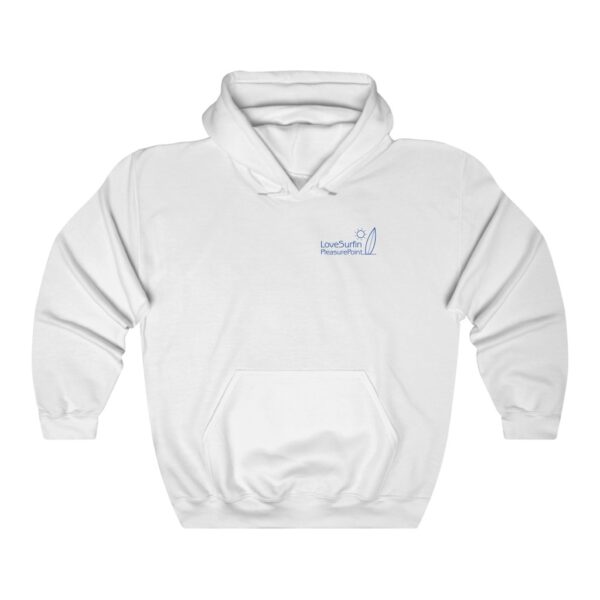 Unisex Heavy Blend Hooded Sweatshirt Love Surfin Pleasure Point - Image 2
