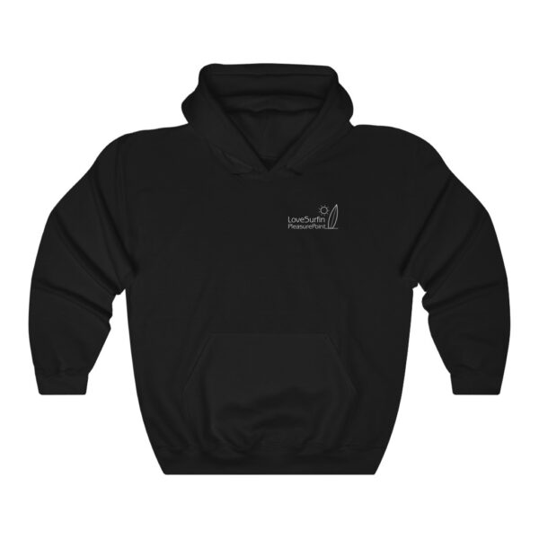 Unisex Heavy Blend Hooded Sweatshirt Love Surfin Pleasure Point - Image 4