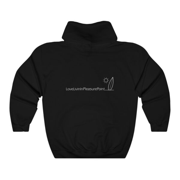 Unisex Heavy Blend Hooded Sweatshirt Love Livin In Pleasure Point - Image 5
