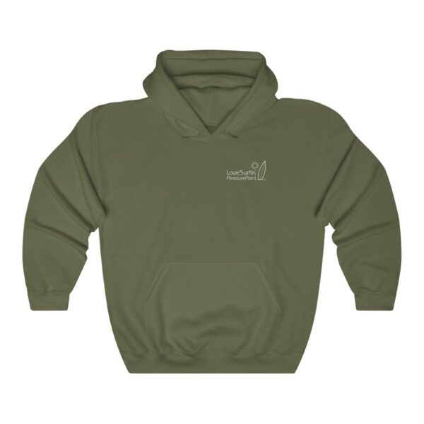 Unisex Heavy Blend Hooded Sweatshirt Love Surfin Pleasure Point - Image 10