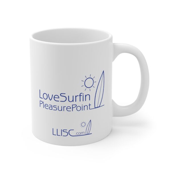 Mug 11oz Love Surfin Pleasure Point - Image 3