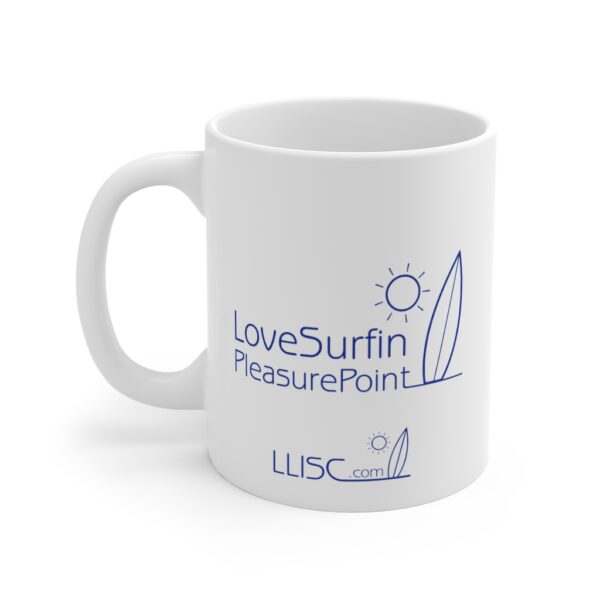 Mug 11oz Love Surfin Pleasure Point