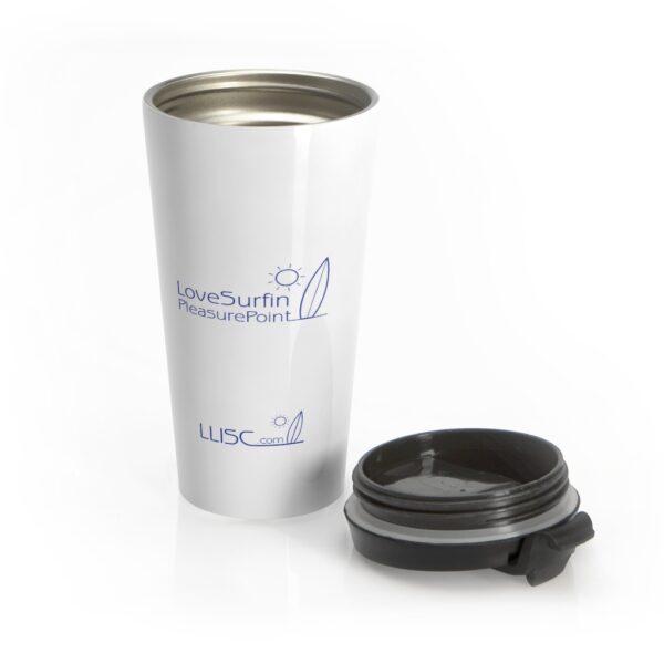 Stainless Steel Travel Mug Love Surfin Pleasure Point - Image 5