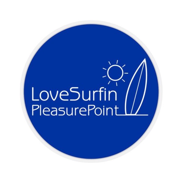 Kiss-Cut Stickers Love Surfin Pleasure Point - Image 7
