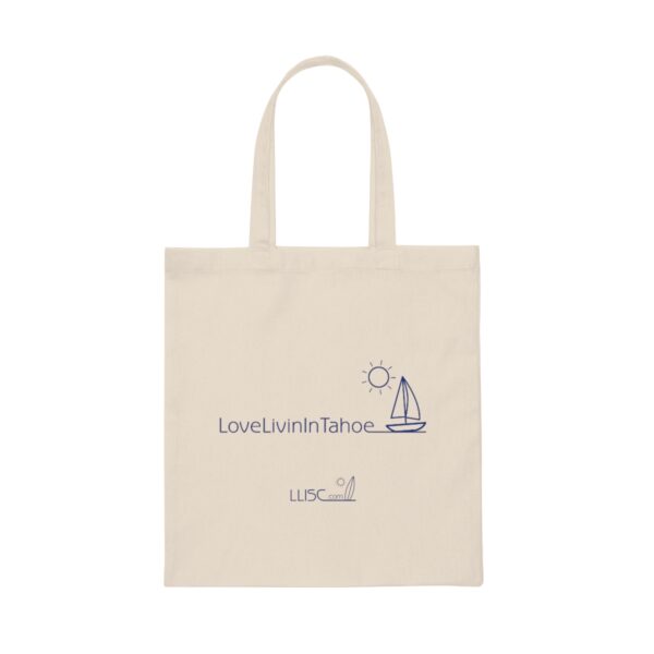 Love Livin In Tahoe Canvas Tote Bag
