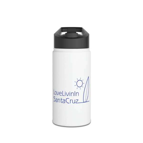 STAINLESS STEEL WATER BOTTLE LOVE LIVIN IN SANTA CRUZ