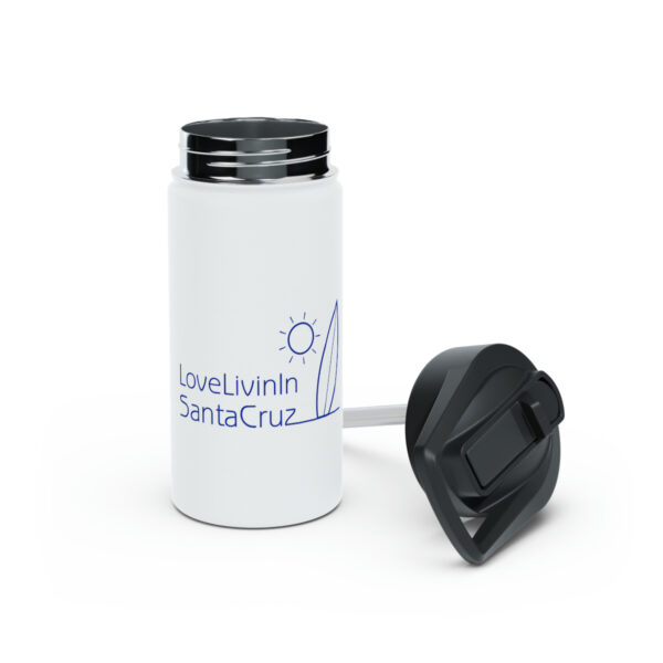 STAINLESS STEEL WATER BOTTLE LOVE LIVIN IN SANTA CRUZ - Image 5