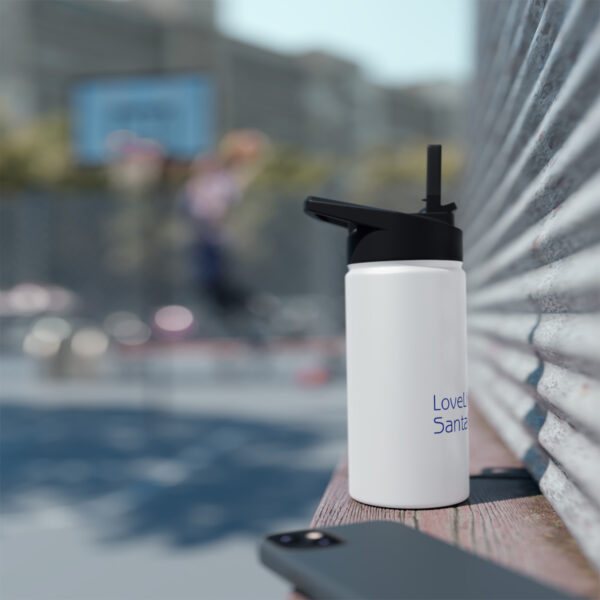 STAINLESS STEEL WATER BOTTLE LOVE LIVIN IN SANTA CRUZ - Image 6