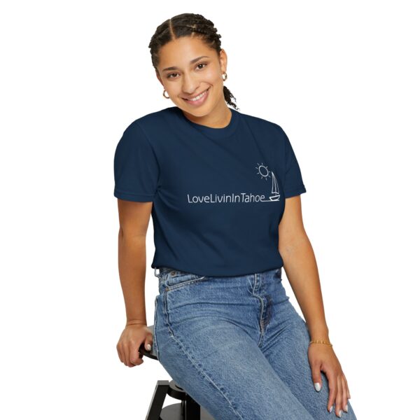 Unisex Deluxe T-shirt Love Livin In Tahoe - Image 126