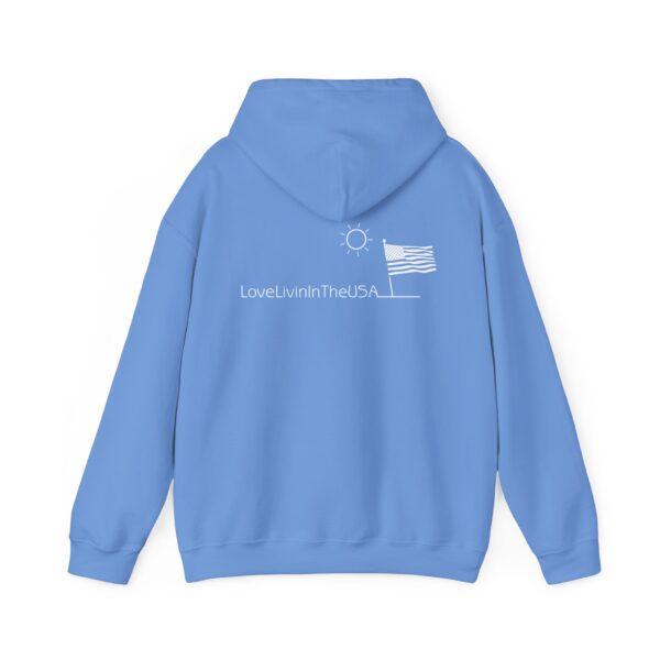 Unisex Heavy Blend Hooded Sweatshirt Love Livin In The USA - Image 119