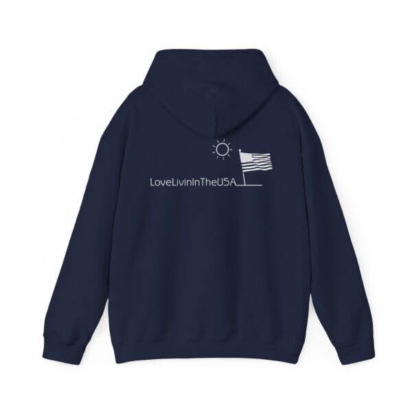 Unisex Heavy Blend Hooded Sweatshirt Love Livin In The USA - Image 132