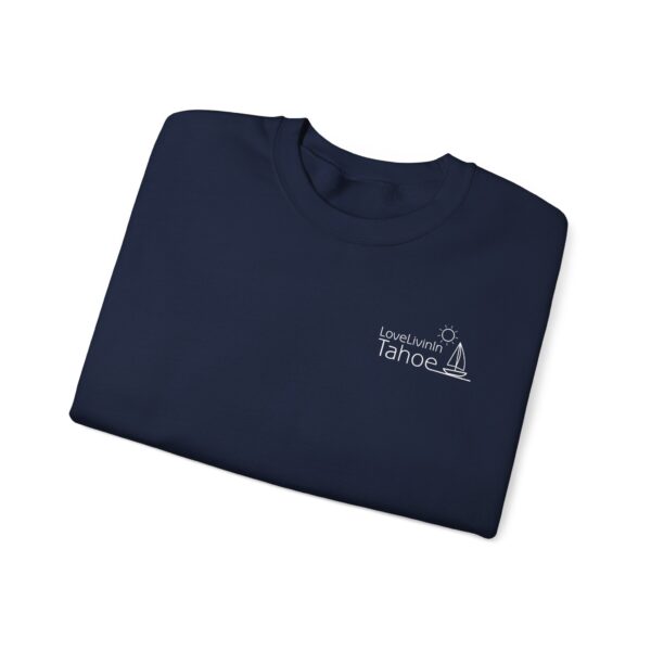 Unisex Heavy Blend Crewneck Sweatshirt Love Livin In Tahoe - Image 91