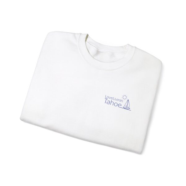 Unisex Heavy Blend Crewneck Sweatshirt Love Livin In Tahoe - Image 14
