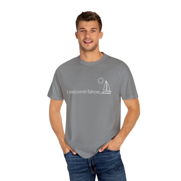 Unisex Deluxe T-shirt Love Livin In Tahoe - Image 4