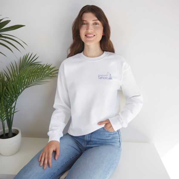 Unisex Heavy Blend Crewneck Sweatshirt Love Livin In Tahoe - Image 22