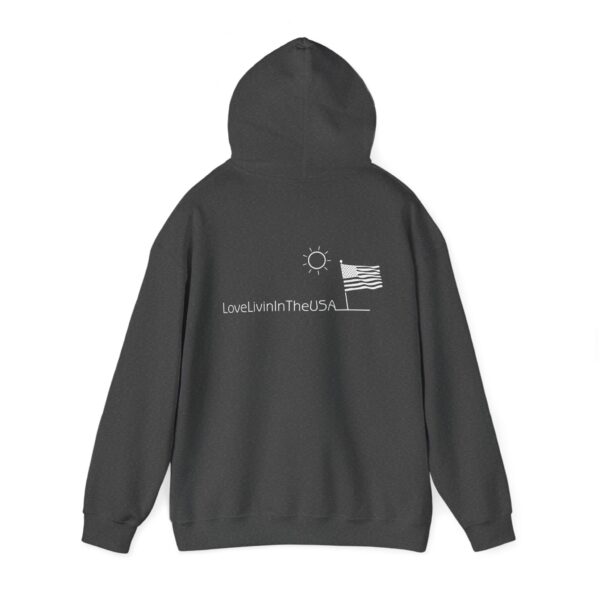 Unisex Heavy Blend Hooded Sweatshirt Love Livin In The USA - Image 94