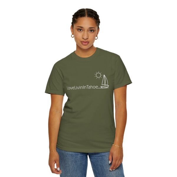 Unisex Deluxe T-shirt Love Livin In Tahoe - Image 58