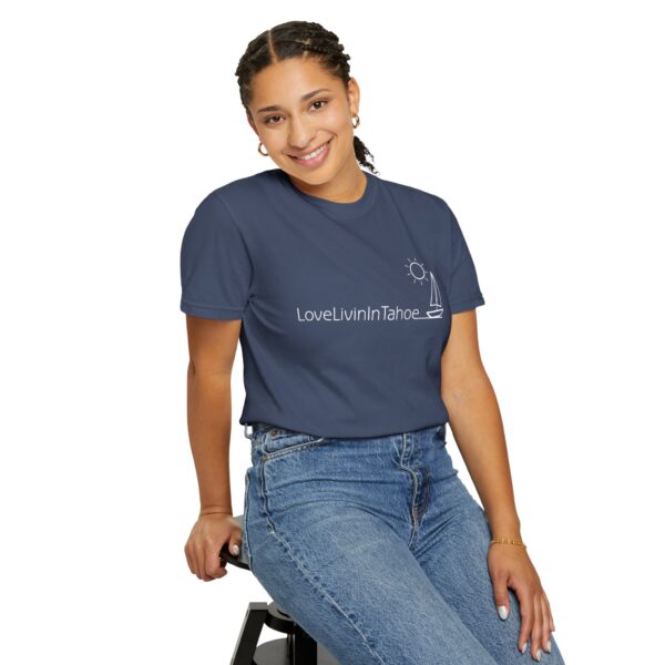 Unisex Deluxe T-shirt Love Livin In Tahoe - Image 113