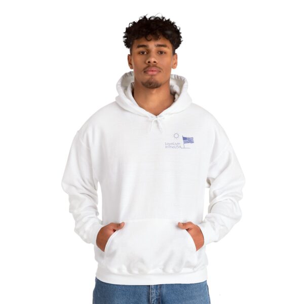 Unisex Heavy Blend Hooded Sweatshirt Love Livin In The USA - Image 20