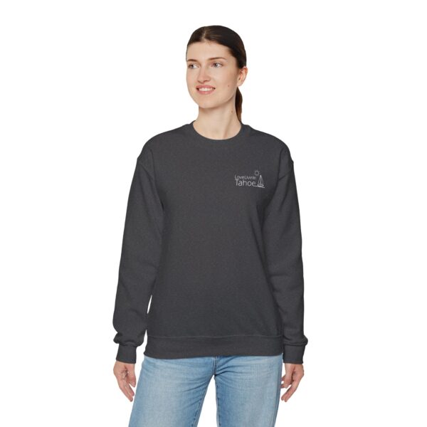 Unisex Heavy Blend Crewneck Sweatshirt Love Livin In Tahoe - Image 74