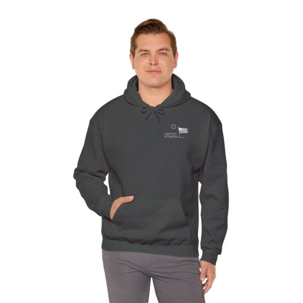Unisex Heavy Blend Hooded Sweatshirt Love Livin In The USA - Image 100