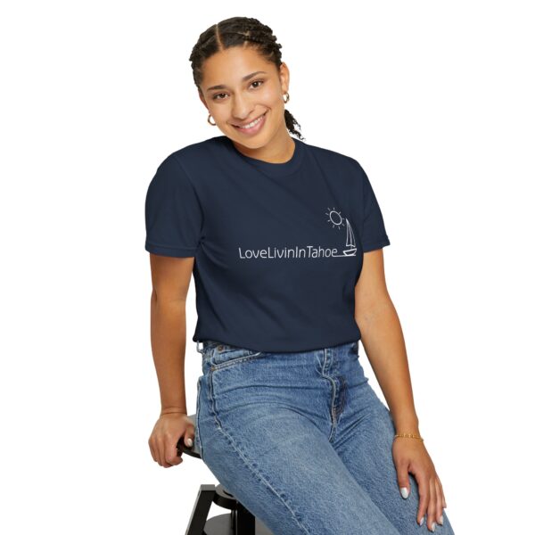 Unisex Deluxe T-shirt Love Livin In Tahoe - Image 139