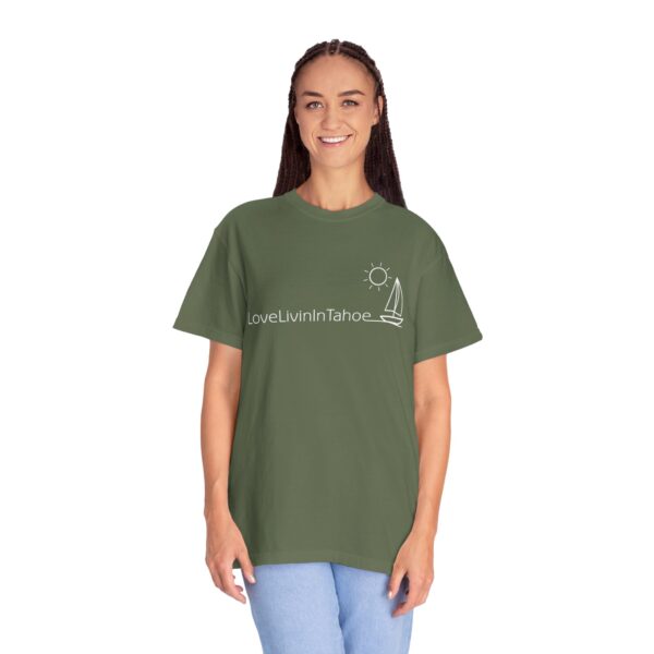 Unisex Deluxe T-shirt Love Livin In Tahoe - Image 44