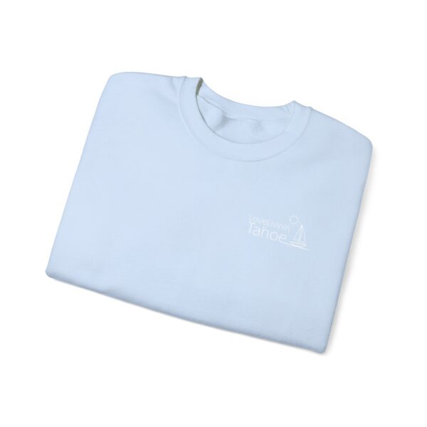 Unisex Heavy Blend Crewneck Sweatshirt Love Livin In Tahoe - Image 3