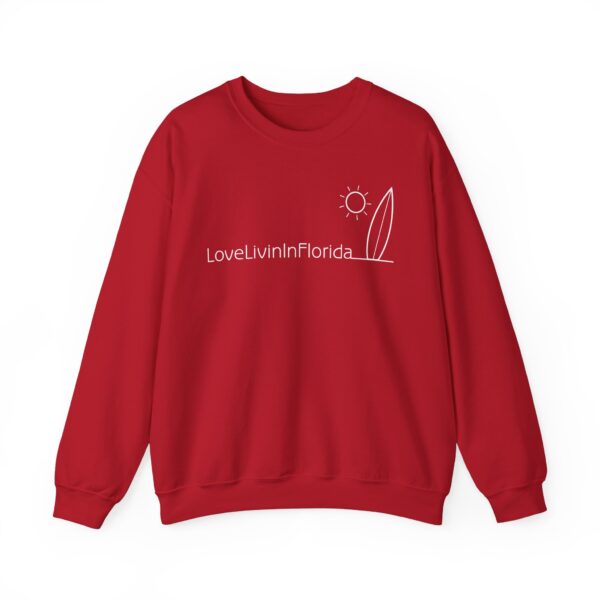 Unisex Deluxe T-shirt Love Livin In Florida Surfboard - Image 111