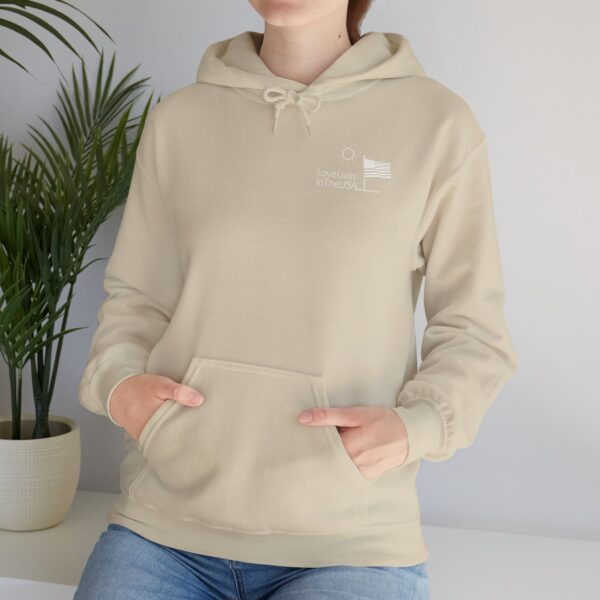 Unisex Heavy Blend Hooded Sweatshirt Love Livin In The USA - Image 52