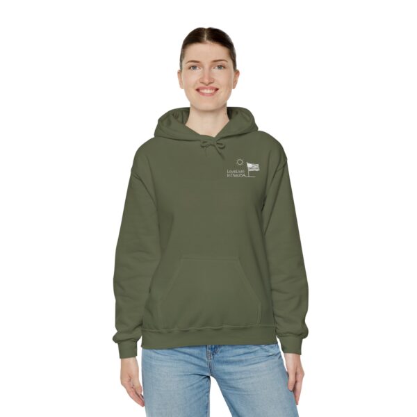 Unisex Heavy Blend Hooded Sweatshirt Love Livin In The USA - Image 73