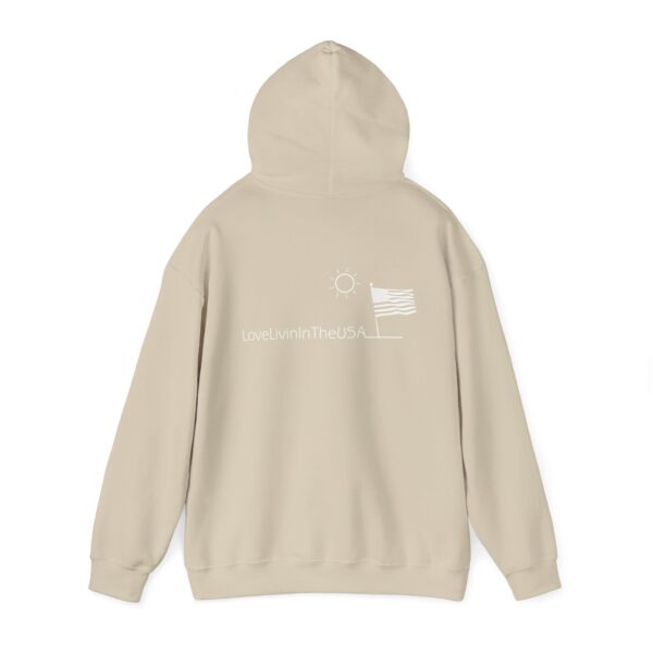 Unisex Heavy Blend Hooded Sweatshirt Love Livin In The USA - Image 42