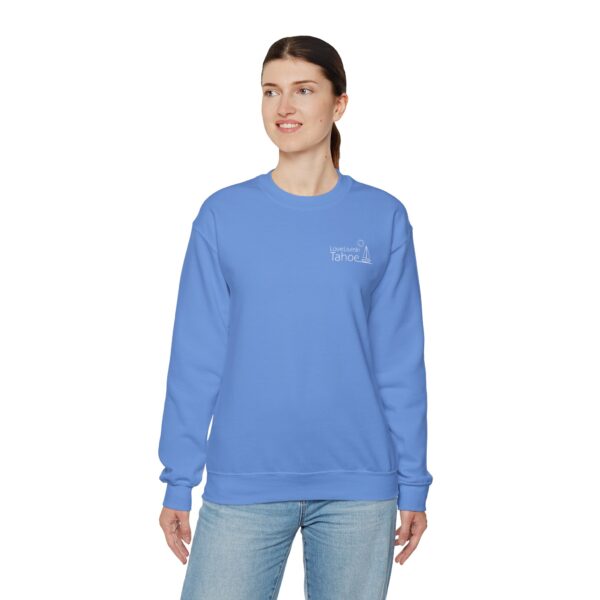 Unisex Heavy Blend Crewneck Sweatshirt Love Livin In Tahoe - Image 85