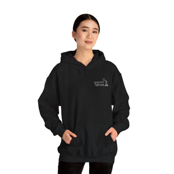 Unisex Heavy Blend Hooded Sweatshirt Love Livin In Tahoe - Image 6