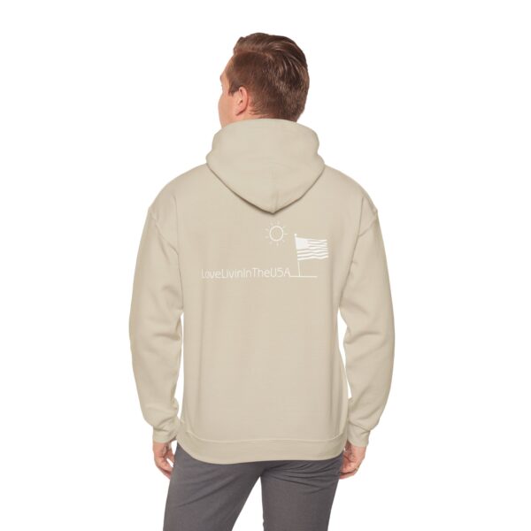 Unisex Heavy Blend Hooded Sweatshirt Love Livin In The USA - Image 49