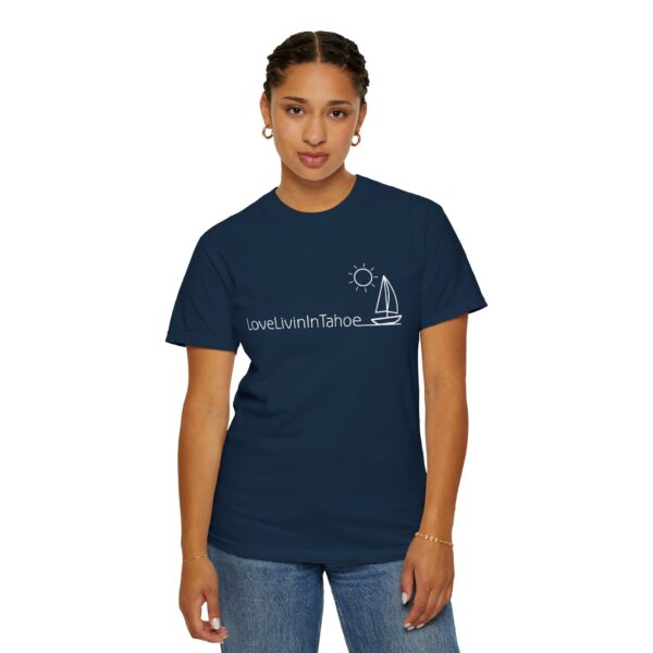 Unisex Deluxe T-shirt Love Livin In Tahoe - Image 123